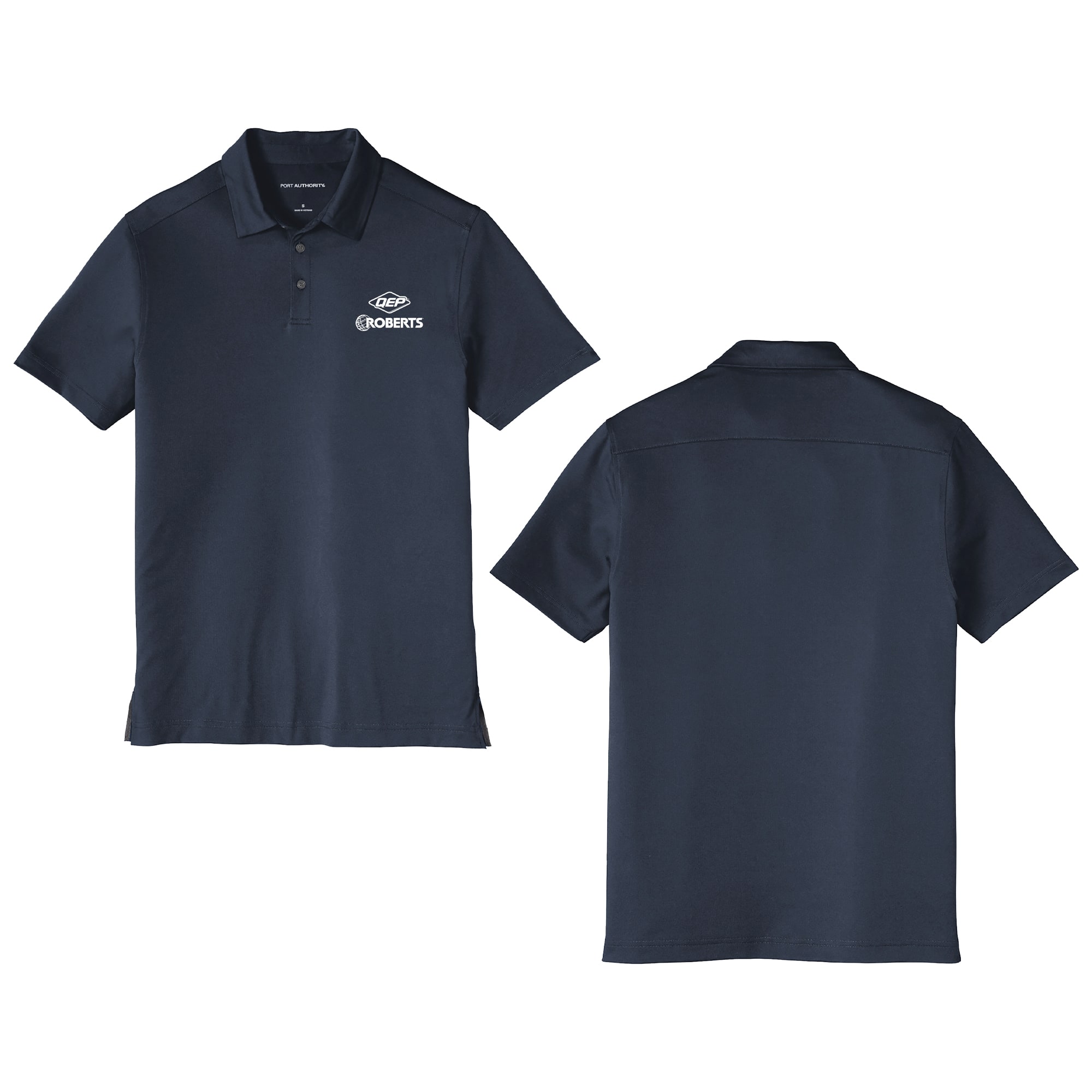 QEP/ROBERTS Polo Shirt - Men's - Navy Blue