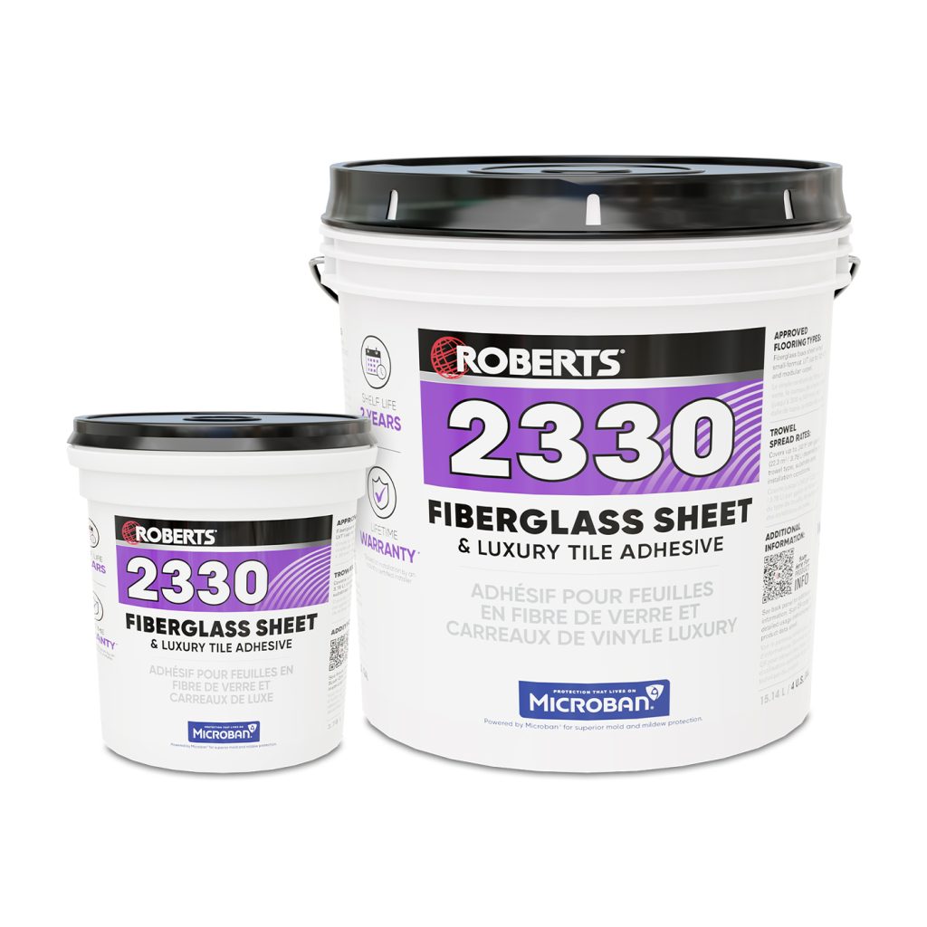 2330 FIBERGLASS SHEET & LUXURY VINYL ADHESIVE