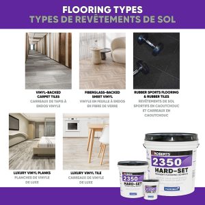2350 HARD-SET RESILIENT FLOORING ADHESIVE