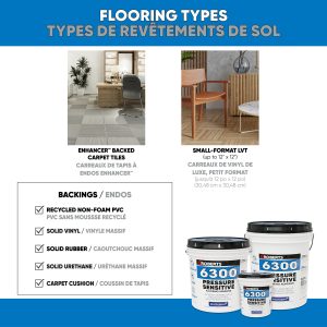 6300 PRESSURE SENSITIVE FLOORING ADHESIVE